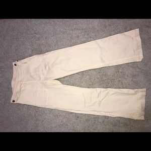 H&M kick flare tan pants
